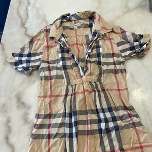 Girls Burberry Dress/Shirt